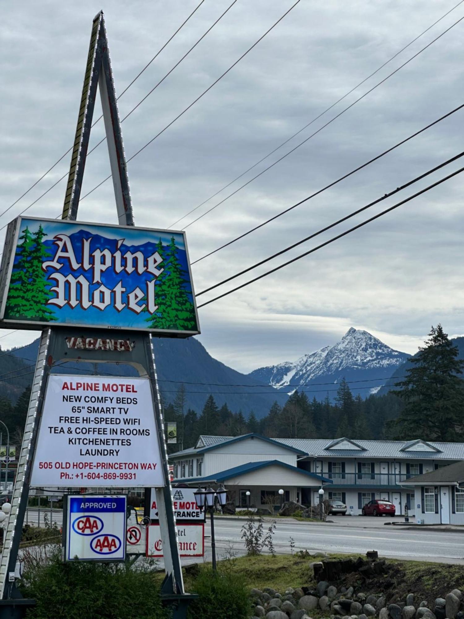 Alpine Motel Hope Extérieur photo